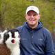 David C. with his dog Luna